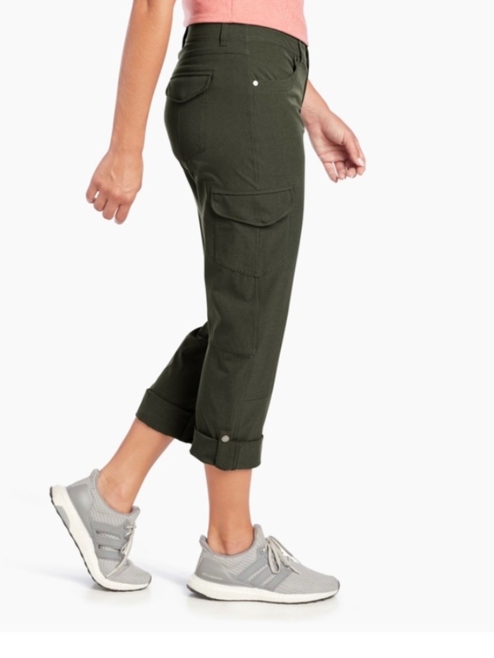 Kuhl Freeflex Roll-up - Dark Moss - 6 Shorth